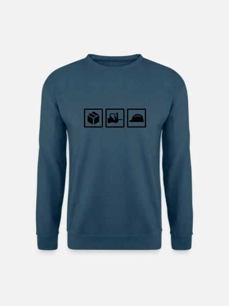 Lager - Unisex Pullover - Indigoblau