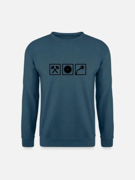 Metallbauer - Unisex Pullover - Indigoblau