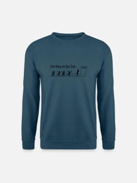 DAS ZIEL - MARATHON - Unisex Pullover - Indigoblau
