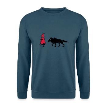 Rotkäppchen - Unisex Pullover - Indigoblau - Vorne