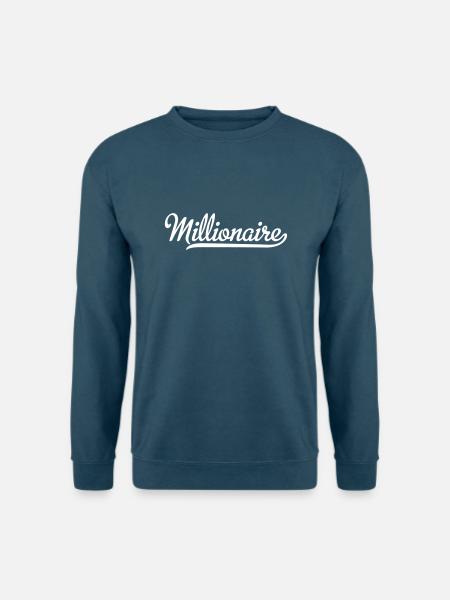 Millionär - Unisex Pullover - Indigoblau