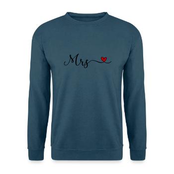 Mrs - Unisex Pullover - Indigoblau - Vorne