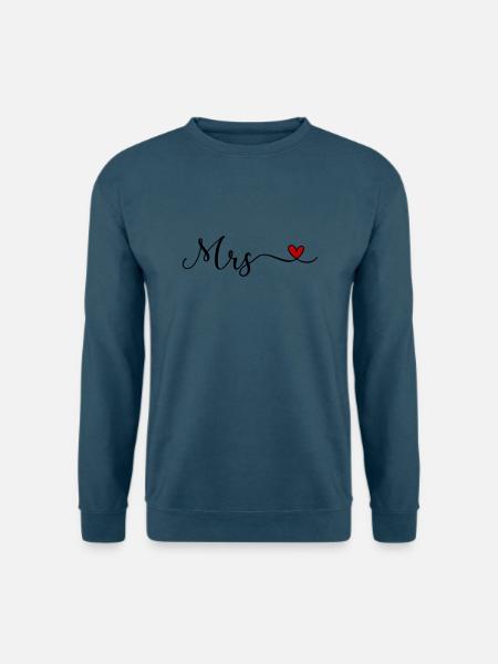 Mrs - Unisex Pullover - Indigoblau