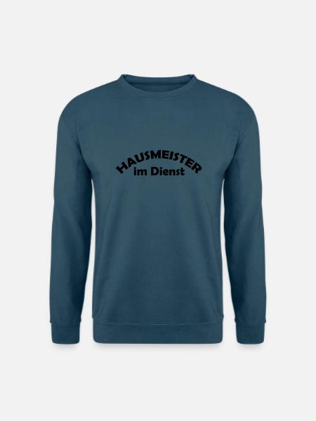 hausmeister im dienst - Unisex Pullover - Indigoblau