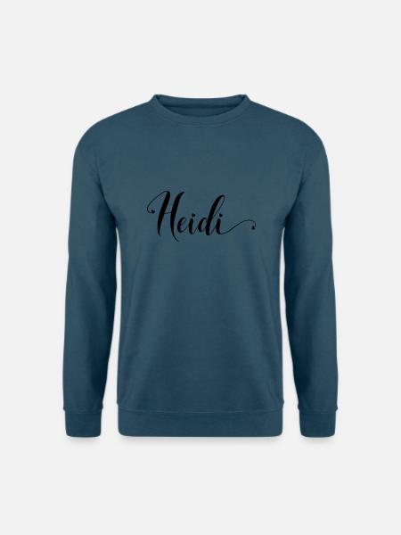 heidi - Unisex Pullover - Indigoblau