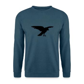 Rabe-1 - Unisex Pullover - Indigoblau - Vorne