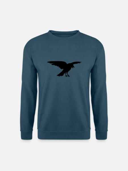 Rabe-1 - Unisex Pullover - Indigoblau