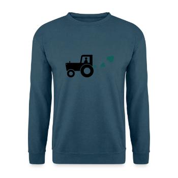 Trecker - Unisex Pullover - Indigoblau - Vorne