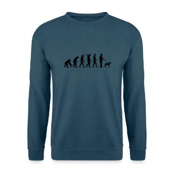 Italian Greyhound - Unisex Pullover - Indigoblau - Vorne