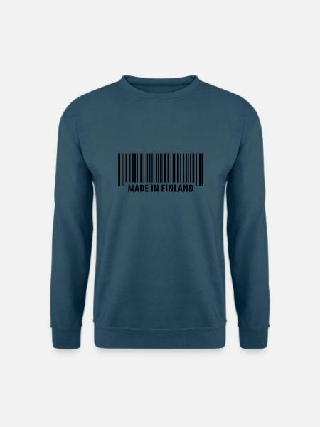 Made in Finland - Suomi - Unisex Pullover - Indigoblau