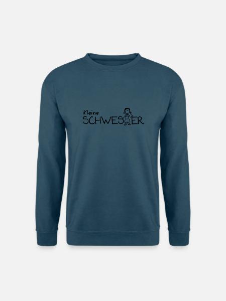 Kleine Schwester - Unisex Pullover - Indigoblau