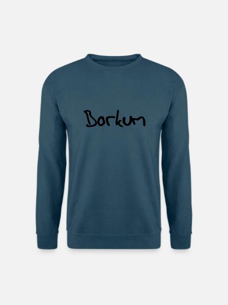 borkum - Unisex Pullover - Indigoblau