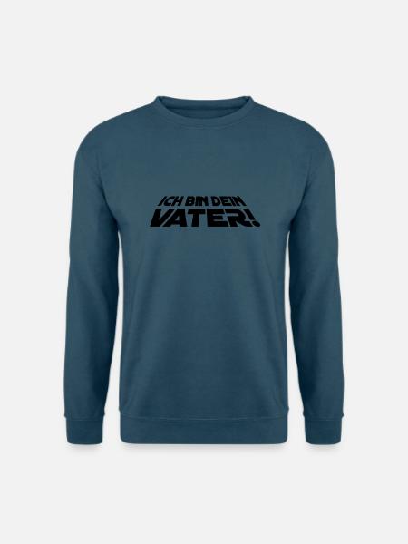 ich_bin_dein_vater_15x5_1f - Unisex Pullover - Indigoblau