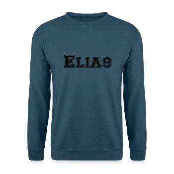 elias - Unisex Pullover - Indigoblau - Vorne