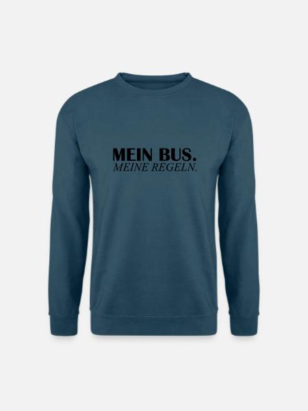 mein bus meine regeln - Unisex Pullover - Indigoblau