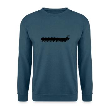 Raupe - Unisex Pullover - Indigoblau - Vorne