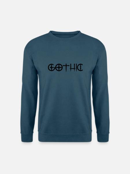 gothic - Unisex Pullover - Indigoblau