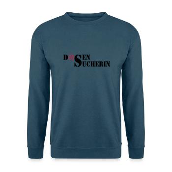 Dosensucherin - 2colors - 2011 - Unisex Pullover - Indigoblau - Vorne