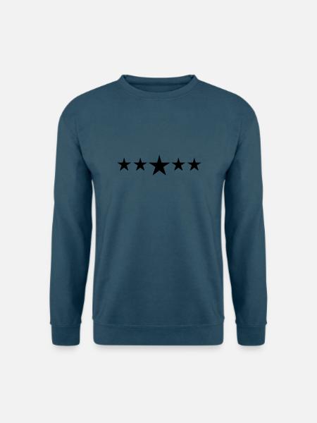 sterne - Unisex Pullover - Indigoblau
