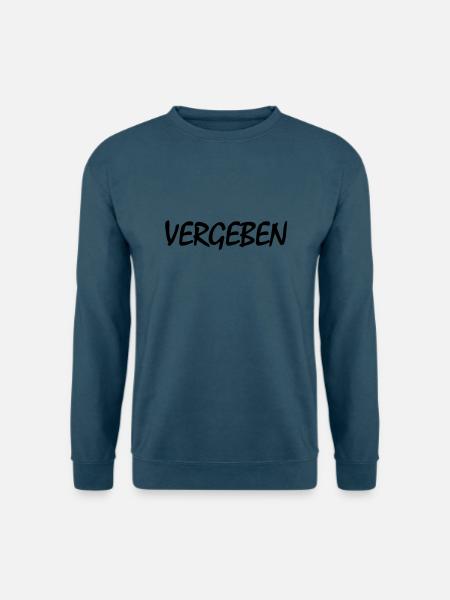 Vergeben - Unisex Pullover - Indigoblau