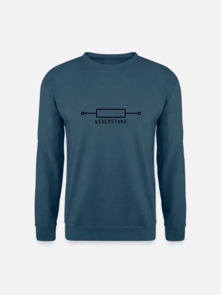 Widerstand - Unisex Pullover - Indigoblau
