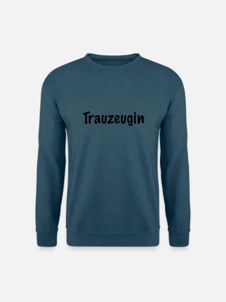 trauzeugin - Unisex Pullover - Indigoblau