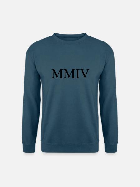 2004 - Unisex Pullover - Indigoblau