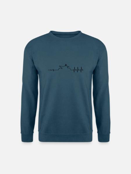 Enduro Motocross Puls - Unisex Pullover - Indigoblau