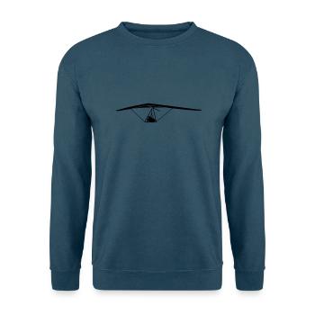 Hängegleiter Geschenk - Unisex Pullover - Indigoblau - Vorne