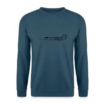 f104_vec_1 de - Unisex Pullover - Indigoblau - Vorne