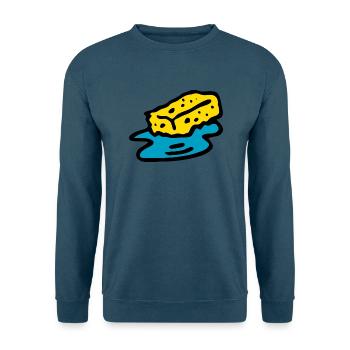 putzen cleaning putzfrau broom wischmop69 - Unisex Pullover - Indigoblau - Vorne