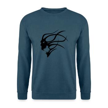 evil spirit - Unisex Pullover - Indigoblau - Vorne