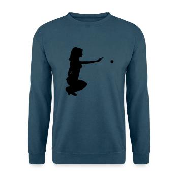 Petanque Women - Unisex Pullover - Indigoblau - Vorne