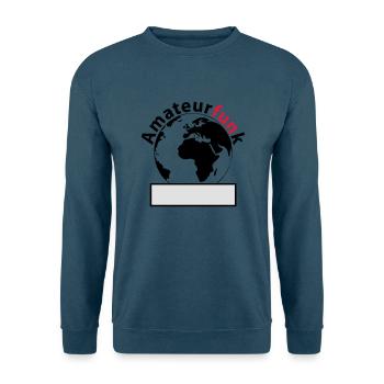 Amateurfunk - Unisex Pullover - Indigoblau - Vorne