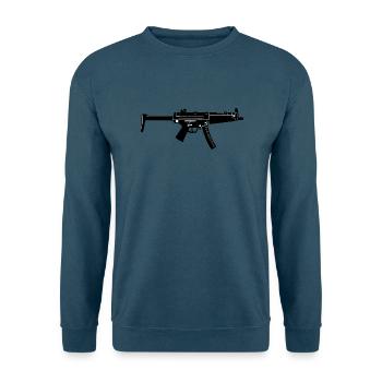 Gewehr - Unisex Pullover - Indigoblau - Vorne