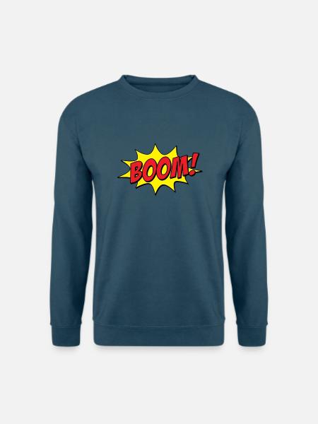 Boom Kloppo! - Unisex Pullover - Indigoblau
