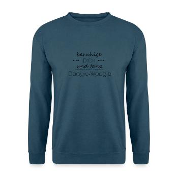 Geschenk für Boogie-Woogie Tänzer - Unisex Pullover - Indigoblau - Vorne