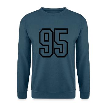 95 - Unisex Pullover - Indigoblau - Vorne