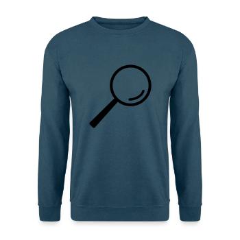 Lupe - Unisex Pullover - Indigoblau - Vorne