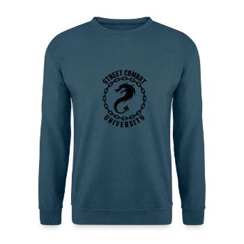 Street Combat University - Unisex Pullover - Indigoblau - Vorne