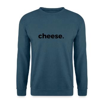 cheese - Unisex Pullover - Indigoblau - Vorne