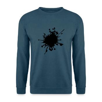 splash - Unisex Pullover - Indigoblau - Vorne