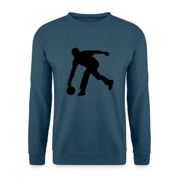 werfer - Unisex Pullover - Indigoblau - Vorne
