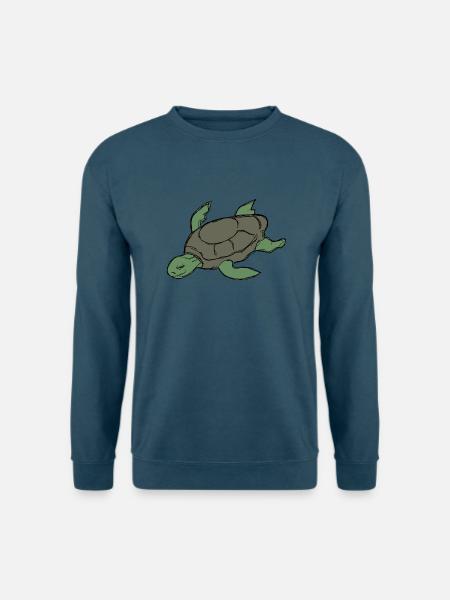 Schildkröte - Unisex Pullover - Indigoblau