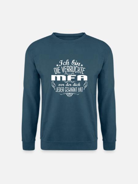 Achtung MFA - Unisex Pullover - Indigoblau