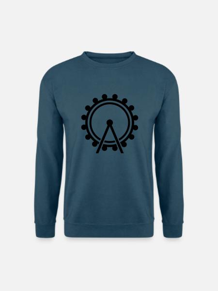 Riesenrad - Unisex Pullover - Indigoblau