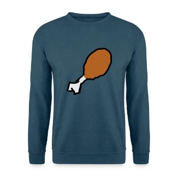Meat - Unisex Pullover - Indigoblau - Vorne