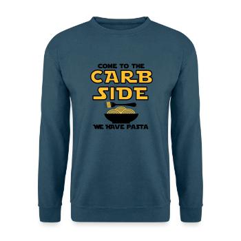 Diät - Unisex Pullover - Indigoblau - Vorne