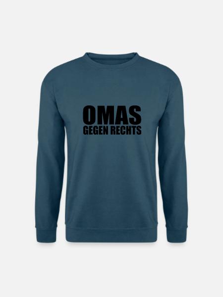 Omas gegen rechts - Unisex Pullover - Indigoblau
