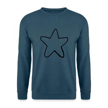 Seestern,Stern,Aquarium,Sommer,Meer,Sommerzeit - Unisex Pullover - Indigoblau - Vorne